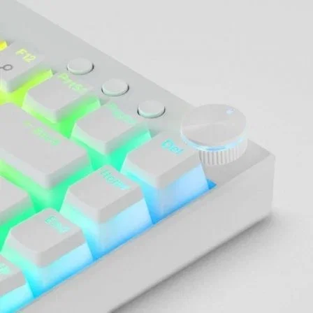 Teclado Gaming Mecánico Inalambrico Mars Gaming MKCLOUDWBRES/ Blanco Teclado Gaming Mecánico Inalambrico Mars Gaming MKCLOUDWBRES/ Blanco
